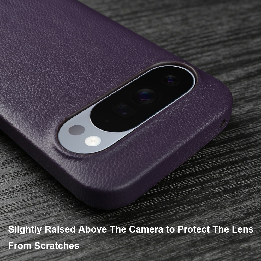 Magnetic Leather Back Cover Ca - Google Pixel 9 recension och pris