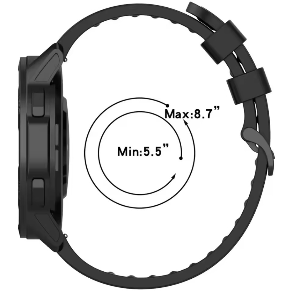 20mm 22mm Silicone Strap for O - Smartwatch X2 recension och pris